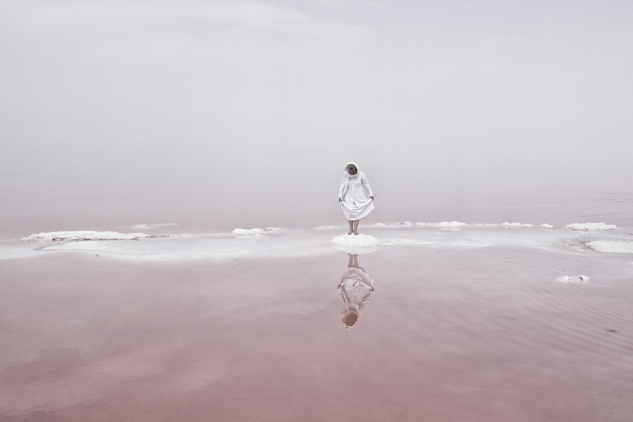 Fotoreportaż dr Tomasza Padło o zanikającym jeziorze Urmia w Iranie