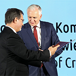 prof. Kazimierz Karolczak i dr Jarosław Gowin