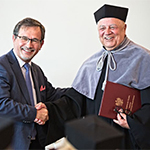 Nadanie doktoratu honoris causa prof. Michałowi Śliwie