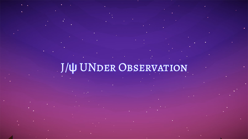 logo projektu J/ ψ Under Observation