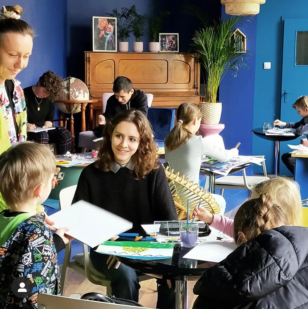 zajęcia dla dzieci uchodźców z Ukrainy