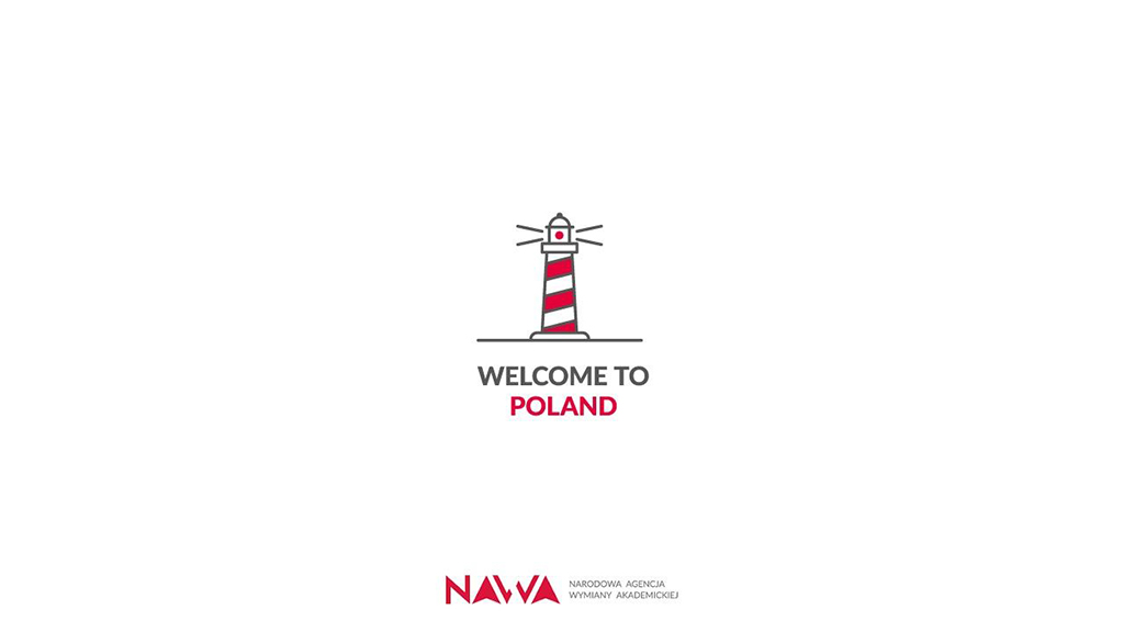 NAWA (logo) i Welcome to Poland (logo)