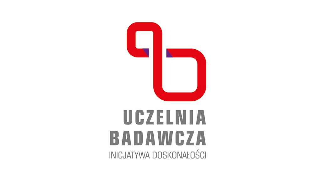 „Inicjatywa Doskonałości – uczelnia badawcza” (logo)