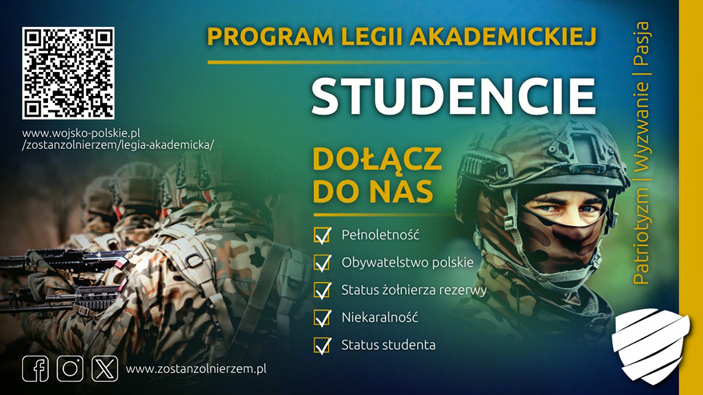 program Legii Akademickiej (baner reklamowy)