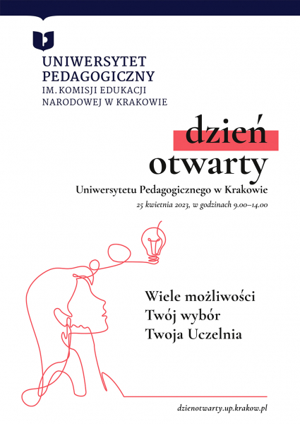 dzien-otwarty-uniwersytetu-pedagogicznego-w-krakowie-2023-plakat